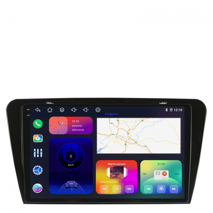 Navigatie Dedicata Skoda Octavia 3 (2013-2018), 10Inch, 2Gb Ram, 32Gb Stocare, Carplay [5]
