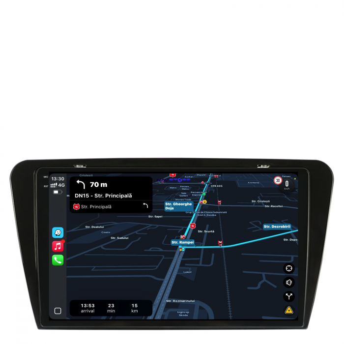 Navigatie Dedicata Skoda Octavia 3 (2013-2018), 10Inch, 2Gb Ram, 32Gb Stocare, Carplay [3]