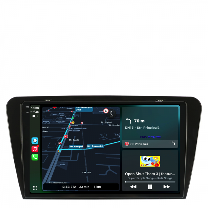Navigatie Dedicata Skoda Octavia 3 (2013-2018), 10Inch, 8Gb Ram, 256Gb Stocare, Carplay [2]
