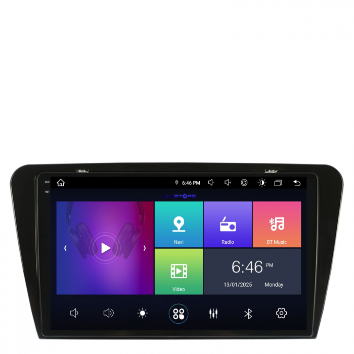 Navigatie Dedicata Skoda Octavia 3 (2013-2018), 10Inch, 8Gb Ram, 256Gb Stocare, Carplay [6]
