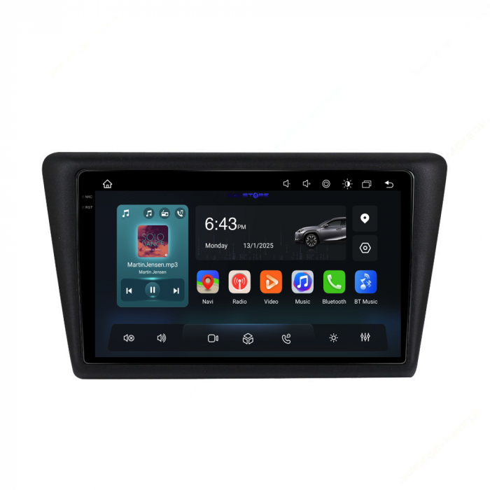 Navigatie Dedicata Skoda Rapid (2011-2019), 9Inch, 4Gb Ram, 64Gb Stocare, Carplay [4]
