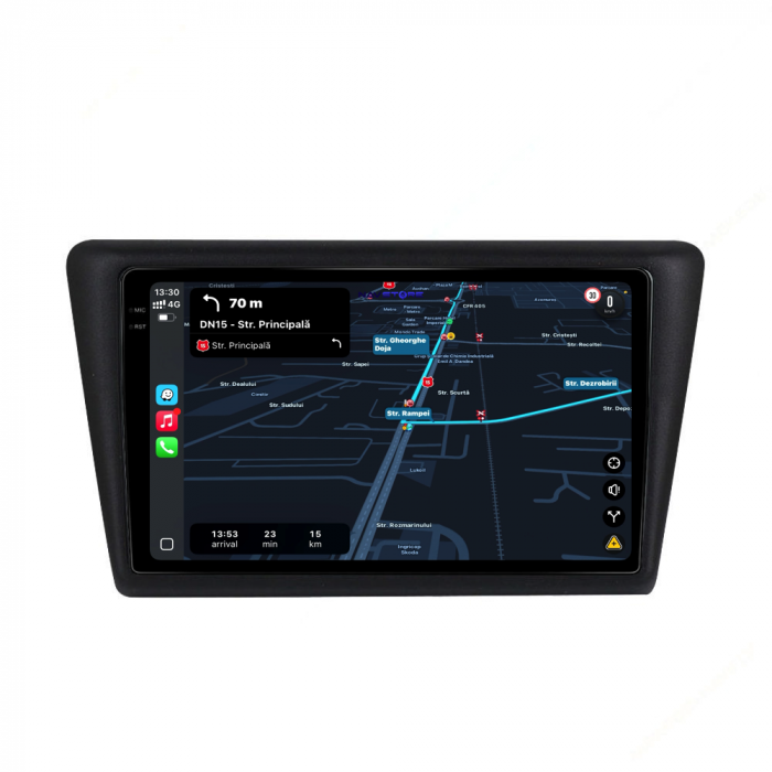Navigatie Dedicata Skoda Rapid (2011-2019), 2K, 12Gb Ram, 256Gb Stocare, Carplay [5]