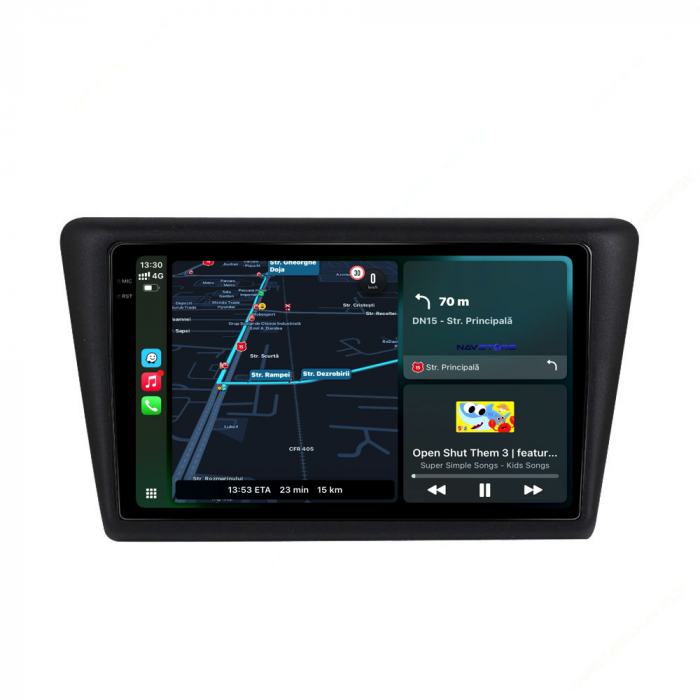 Navigatie Dedicata Skoda Rapid (2011-2019), 2K, 12Gb Ram, 256Gb Stocare, Carplay [4]