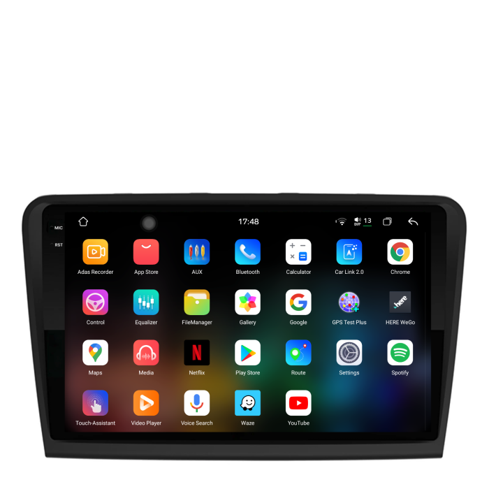 Navigatie Dedicata Skoda Superb 2 (2008-2015), 2K, 12Gb Ram, 256Gb Stocare, Carplay [3]