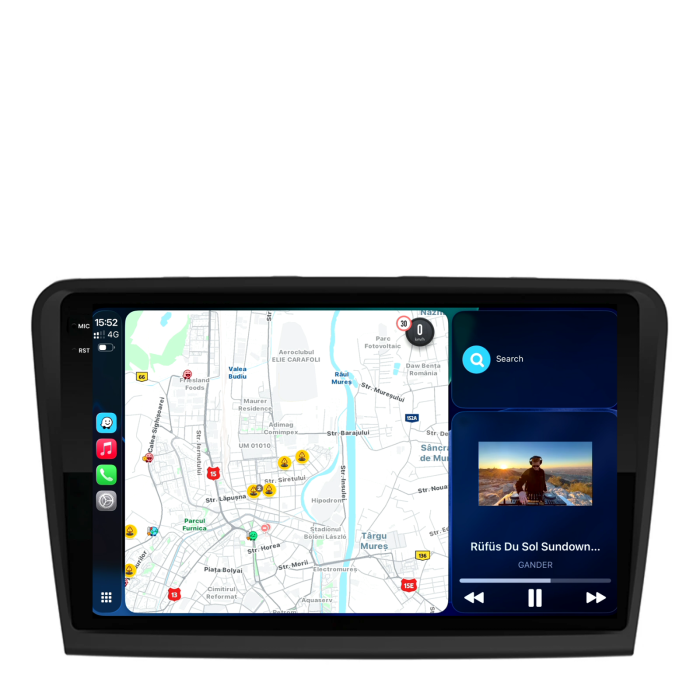 Navigatie Dedicata Skoda Superb 2 (2008-2015), 2K, 8Gb Ram, 256Gb Stocare, Carplay [2]