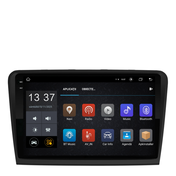 Navigatie Dedicata Skoda Superb 2 (2008-2015), 2K, 8Gb Ram, 256Gb Stocare, Carplay [5]