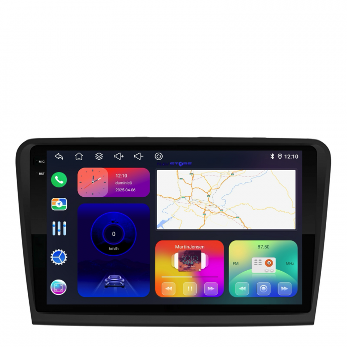 Navigatie Dedicata Skoda Superb 2 (2008-2015), 10Inch, 6Gb Ram, 128Gb Stocare, Carplay [5]