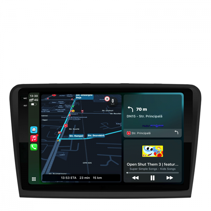 Navigatie Dedicata Skoda Superb 2 (2008-2015), 10Inch, 8Gb Ram, 256Gb Stocare, Carplay [2]