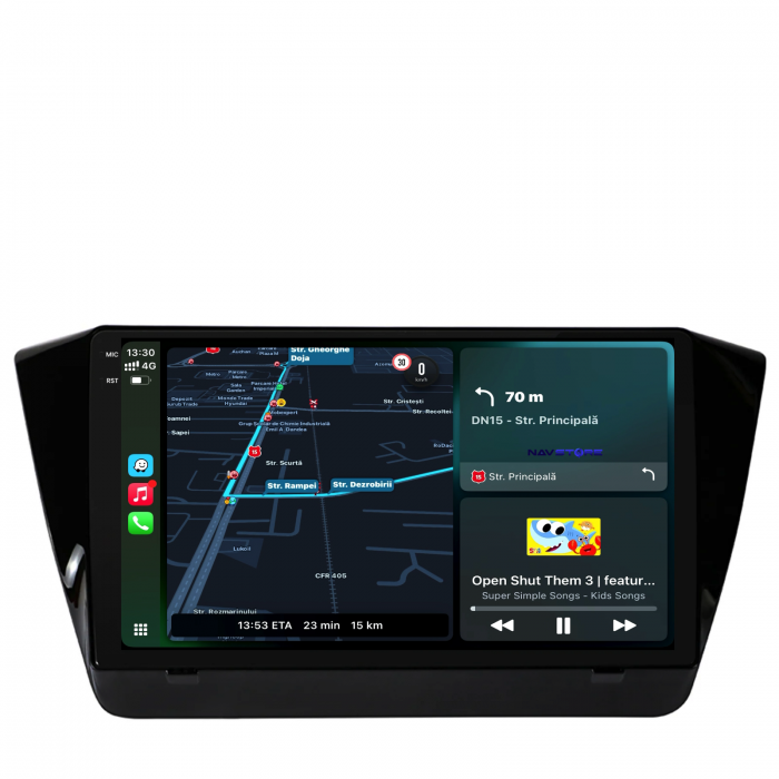Navigatie Dedicata Skoda Superb 3 (2015-2019), 10Inch, 4Gb Ram, 64Gb Stocare, Carplay [2]