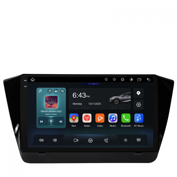 Navigatie Dedicata Skoda Superb 3 (2015-2019),QuadCore, 10Inch, 4Gb Ram, 64Gb Stocare, Carplay [4]