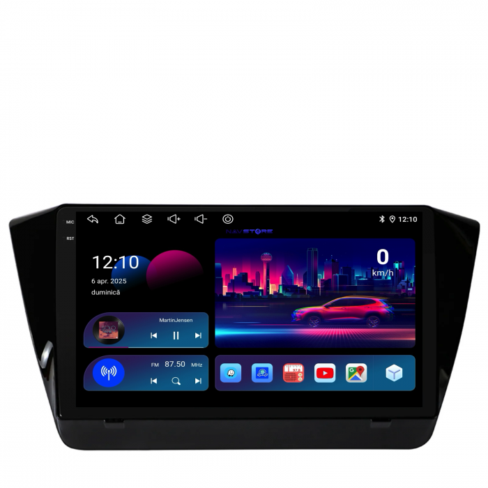 Navigatie Dedicata Skoda Superb 3 (2015-2019), 10Inch, 6Gb Ram, 128Gb Stocare, Carplay [4]