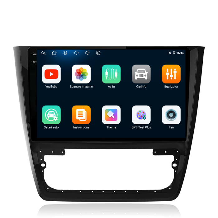 Navigatie Dedicata Skoda Yeti (2009-2017), 10Inch, 2Gb Ram, 32Gb Stocare, Carplay [6]