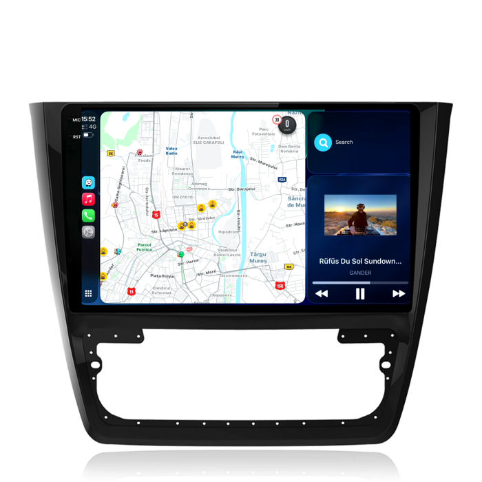 Navigatie Dedicata Skoda Yeti (2009-2017), 2K, 8Gb Ram, 256Gb Stocare, Carplay [2]