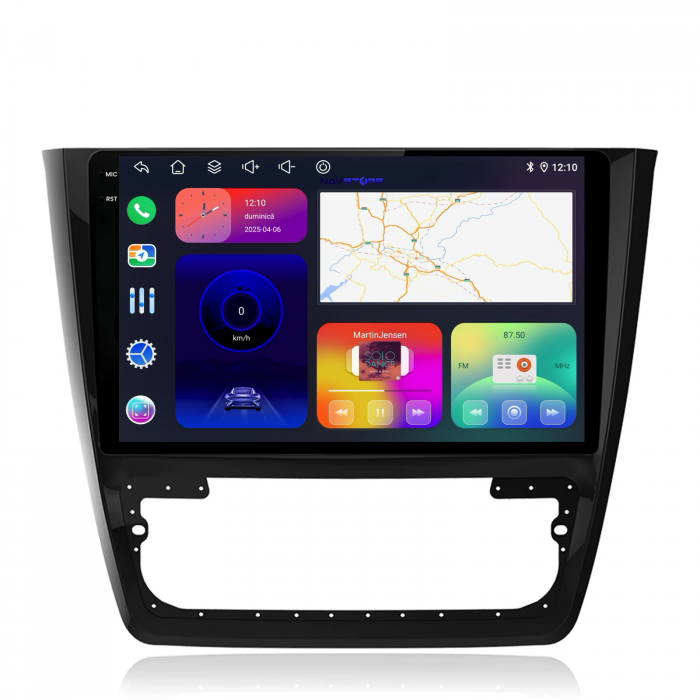 Navigatie Dedicata Skoda Yeti (2009-2017), Incell 10Inch, 6Gb Ram, 128Gb Stocare, Carplay [5]