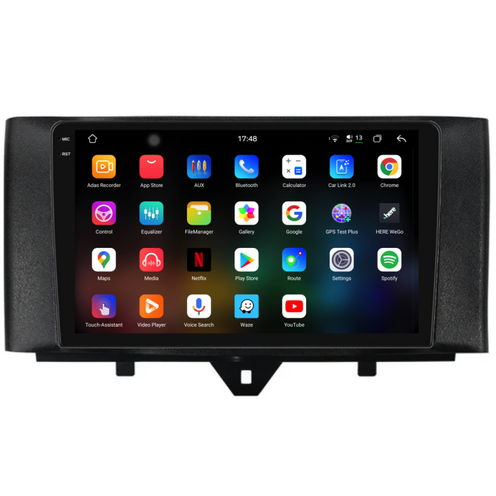 Navigatie Dedicata Smart For Two (2010-2015) For Four (2010-2015), 2K, 12Gb Ram, 256Gb stocare, Carplay [3]