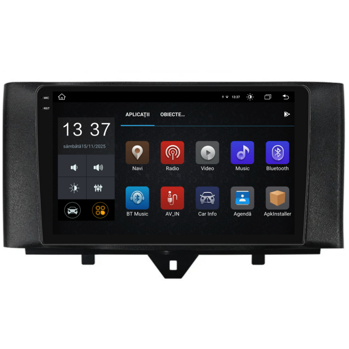 Navigatie Dedicata Smart For Two (2010-2015) For Four (2010-2015), 2K, 4Gb Ram, 64Gb stocare, Carplay [6]
