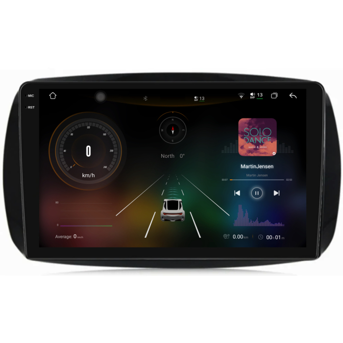 Navigatie Dedicata Smart For Two (2016-2021) For Four (2016-2021), 2K, 12Gb Ram, 256Gb stocare, Carplay [2]