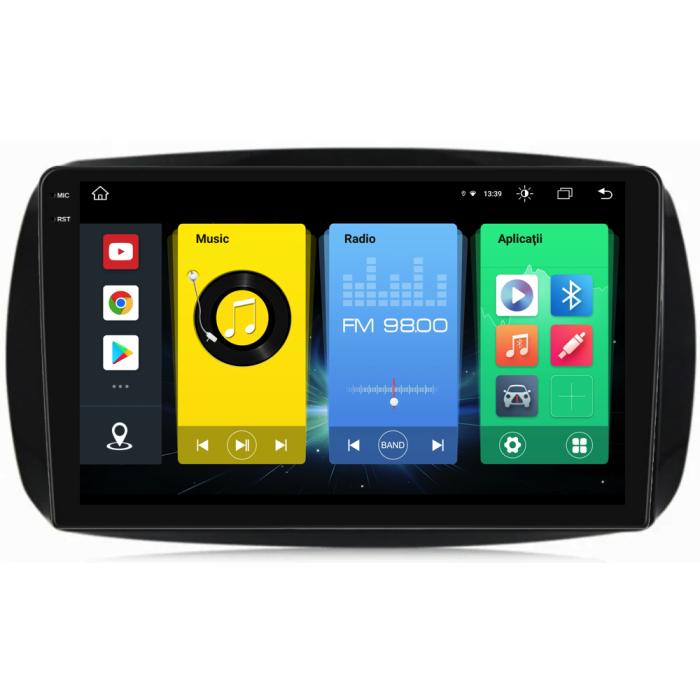 Navigatie Dedicata Smart For Two (2016-2021) For Four (2016-2021), 2K, 4Gb Ram, 64Gb stocare, Carplay [7]