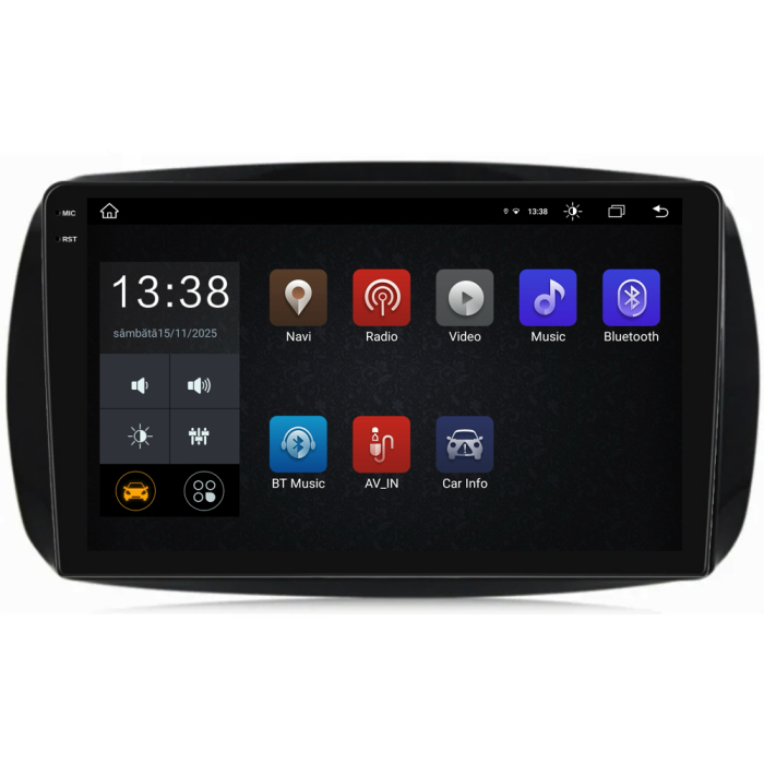 Navigatie Dedicata Smart For Two (2016-2021) For Four (2016-2021), 2K, 4Gb Ram, 64Gb stocare, Carplay [4]