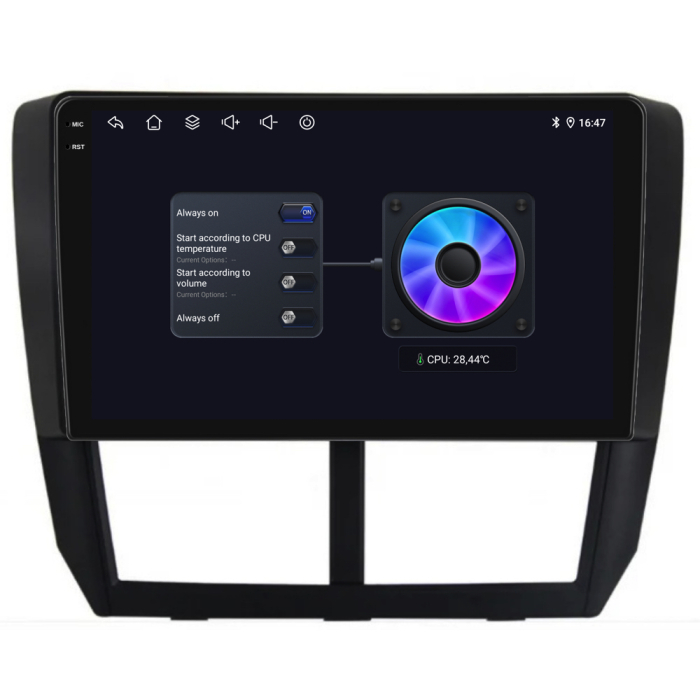 Navigatie Dedicata Subaru Forester (2008-2013), 9Inch, 6Gb Ram, 128Gb Stocare, Carplay [8]