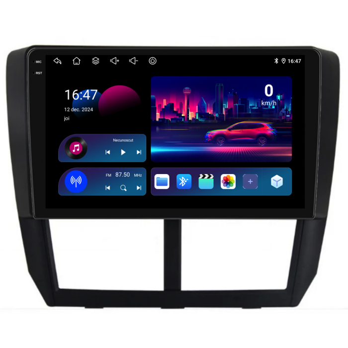 Navigatie Dedicata Subaru Forester (2008-2013), 9Inch, 8Gb Ram, 256Gb Stocare, Carplay [4]