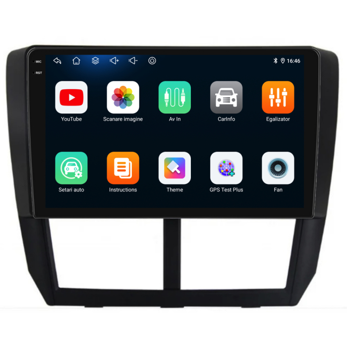 Navigatie Dedicata Subaru Forester (2008-2013),QuadCore, 9Inch, 4Gb Ram, 64Gb Stocare, Carplay [5]