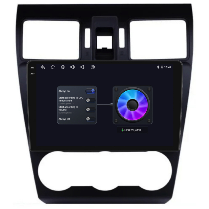 Navigatie Dedicata Subaru Forester (2012-2018), 2K, 12Gb Ram, 256Gb Stocare, Carplay [6]