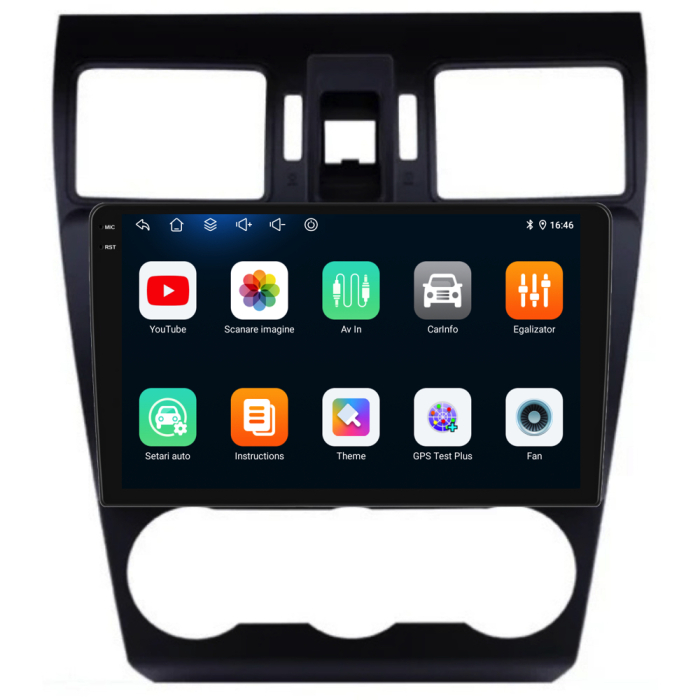 Navigatie Dedicata Subaru Forester (2012-2018), 9Inch, 6Gb Ram, 128Gb Stocare, Carplay [5]