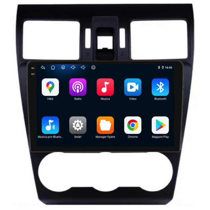 Navigatie Dedicata Subaru Forester (2012-2018), 9Inch, 6Gb Ram, 128Gb Stocare, Carplay [6]