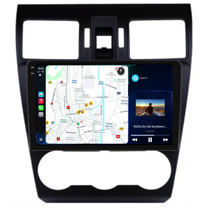 Navigatie Dedicata Subaru Forester (2012-2018),QuadCore, 9Inch, 4Gb Ram, 64Gb Stocare, Carplay [2]