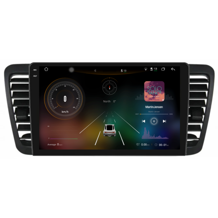 Navigatie Dedicata Subaru Legacy Outback (2004-2009), 2K, 12Gb Ram, 256Gb Stocare, Carplay [2]