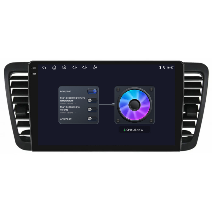 Navigatie Dedicata Subaru Legacy Outback (2004-2009), 2K, 4Gb Ram, 64Gb Stocare, Carplay [8]