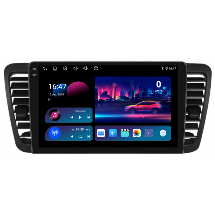 Navigatie Dedicata Subaru Legacy Outback (2004-2009), 9Inch, 2Gb Ram, 32Gb Stocare, Carplay [4]