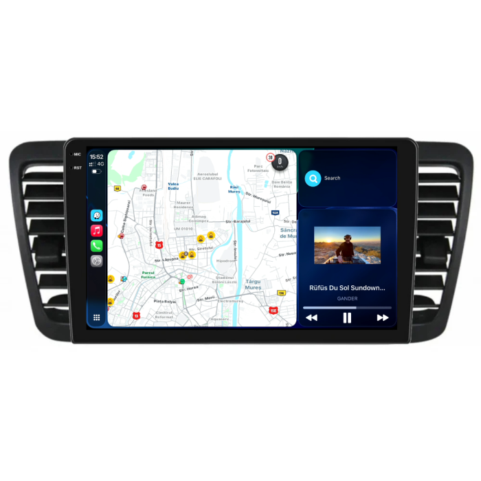 Navigatie Dedicata Subaru Legacy Outback (2004-2009), 9Inch, 8Gb Ram, 256Gb Stocare, Carplay [2]