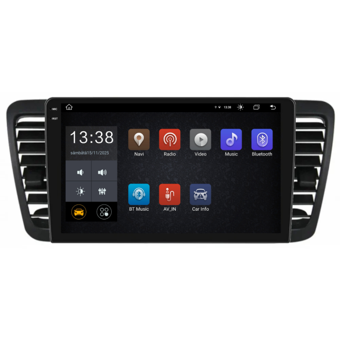 Navigatie Dedicata Subaru Legacy Outback (2004-2009), 9Inch, 8Gb Ram, 256Gb Stocare, Carplay [5]