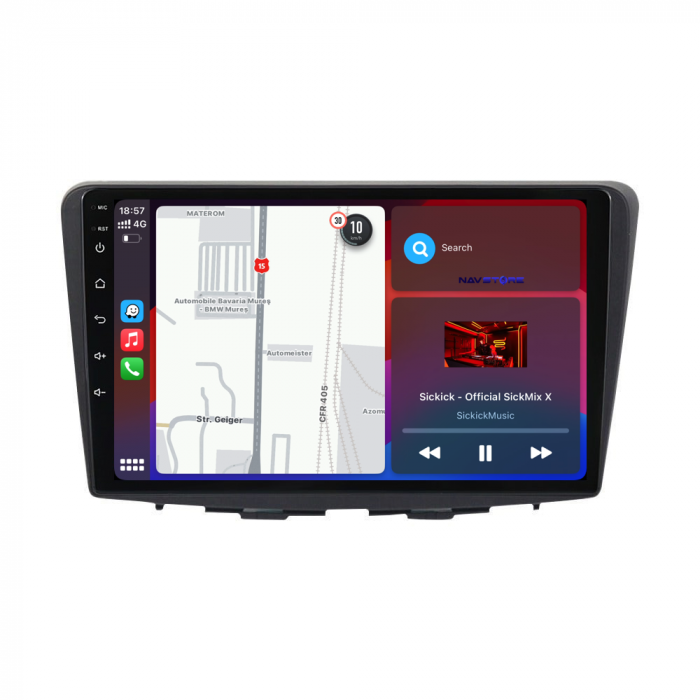 Navigatie Dedicata Suzuki Balneo (2015 - 2025), 9Inch, 1Gb Ram, 32Gb Stocare, Carplay [3]