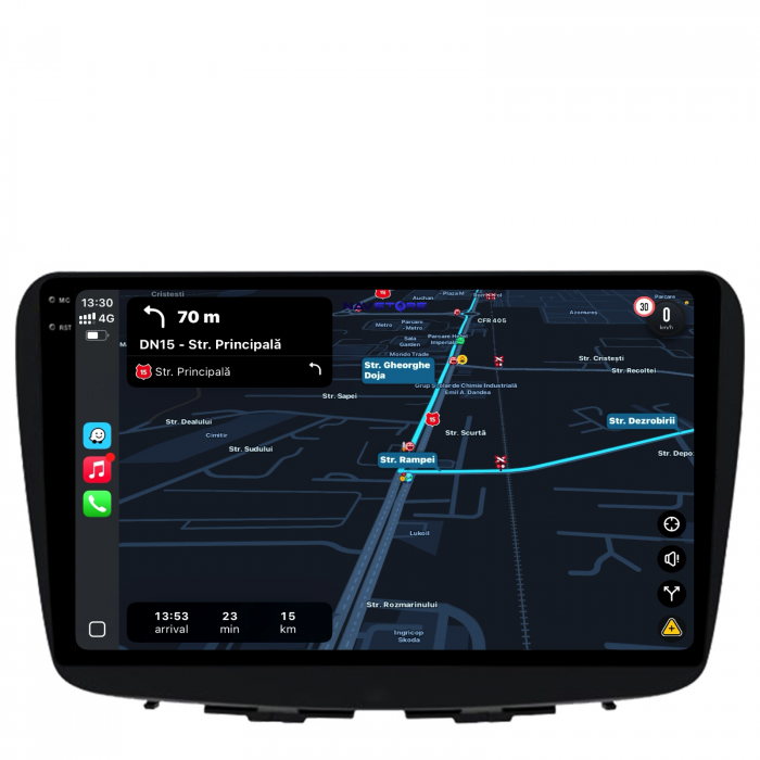 Navigatie Dedicata Suzuki Balneo (2015-2025), 9Inch, 6Gb Ram, 128Gb Stocare, Carplay [3]