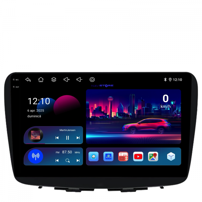 Navigatie Dedicata Suzuki Balneo (2015-2025), 9Inch, 8Gb Ram, 256Gb Stocare, Carplay [4]