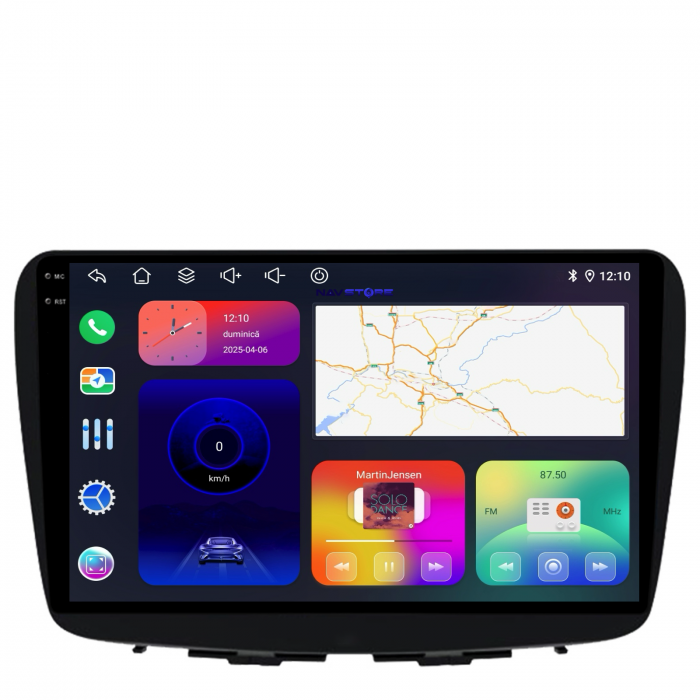 Navigatie Dedicata Suzuki Balneo (2015-2025),QuadCore, 9Inch, 4Gb Ram, 64Gb Stocare, Carplay [6]