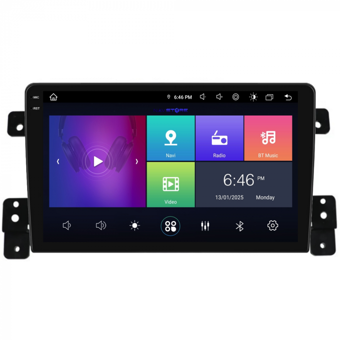 Navigatie Dedicata Suzuki Grand Vitara 3 (2005-2015), 9Inch, 8Gb Ram, 256Gb Stocare, Carplay [6]