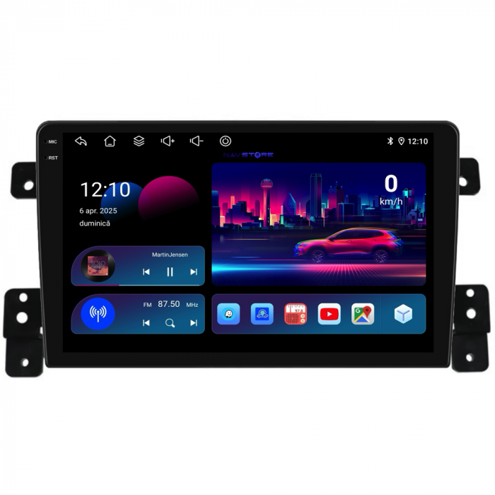 Navigatie Dedicata Suzuki Grand Vitara 3 (2005-2015), 9Inch, 8Gb Ram, 256Gb Stocare, Carplay [4]
