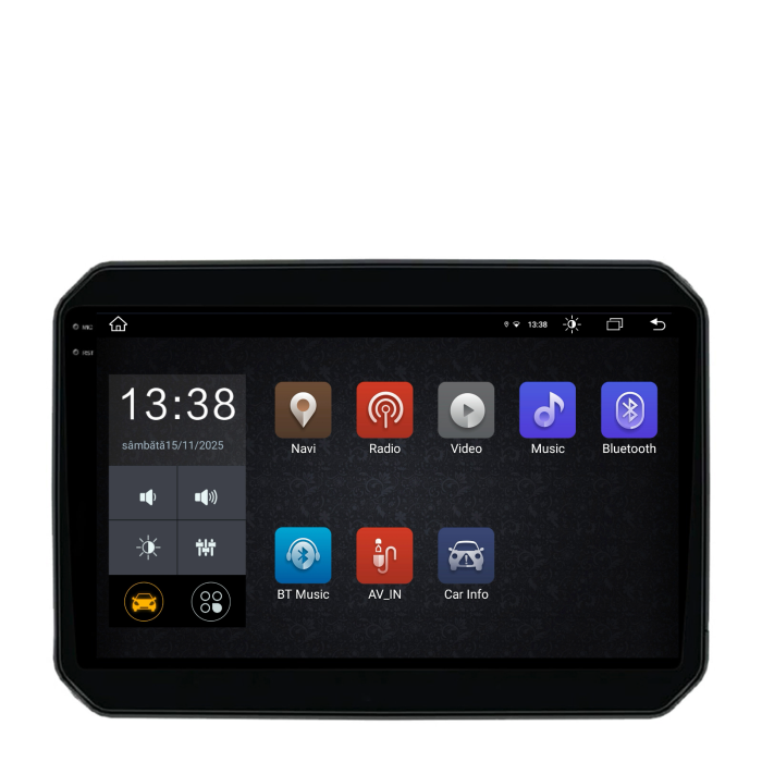 Navigatie Dedicata Suzuki Ignis (2016-2025), 2K, 8Gb Ram, 256Gb Stocare, Carplay [4]