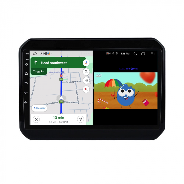 Navigatie Dedicata Suzuki Ignis (2016 - 2025), 9Inch, 4Gb Ram, 64Gb Stocare, Carplay [5]