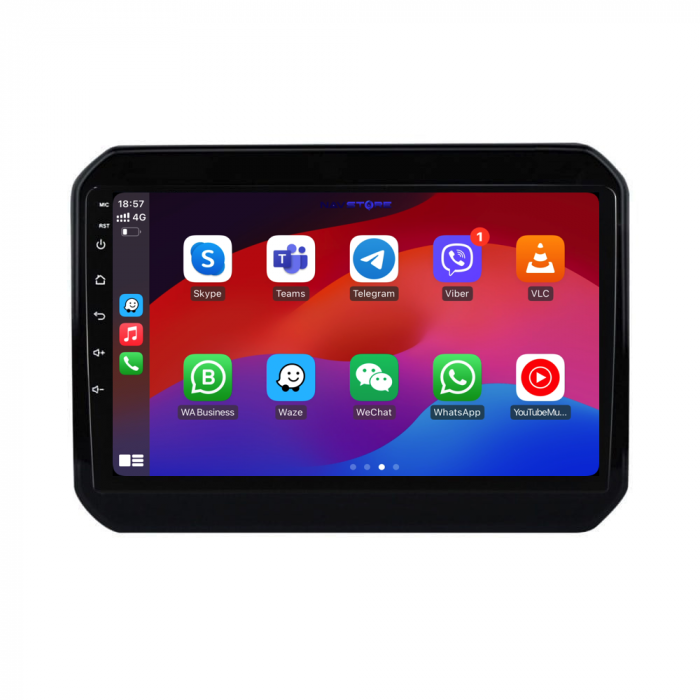 Navigatie Dedicata Suzuki Ignis (2016 - 2025), 9Inch, 4Gb Ram, 64Gb Stocare, Carplay [4]