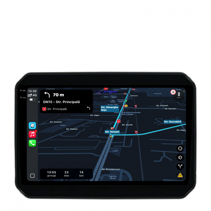 Navigatie Dedicata Suzuki Ignis (2016-2025), 9Inch, 8Gb Ram, 256Gb Stocare, Carplay [3]