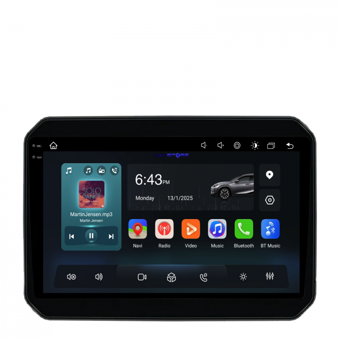 Navigatie Dedicata Suzuki Ignis (2016-2025), 9Inch, 8Gb Ram, 256Gb Stocare, Carplay [5]