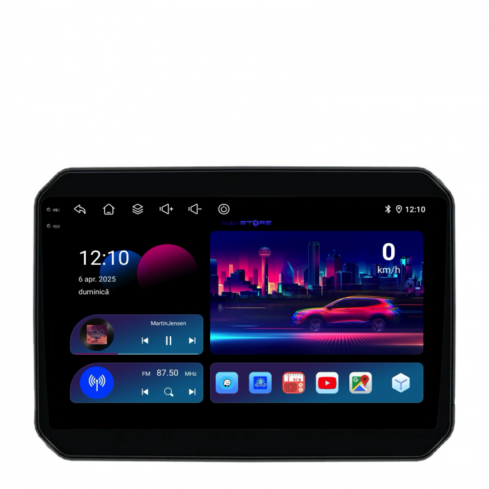 Navigatie Dedicata Suzuki Ignis (2016-2025), 9Inch, 8Gb Ram, 256Gb Stocare, Carplay [4]