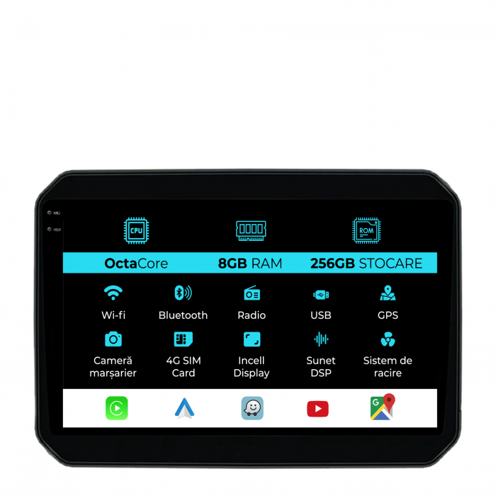 Navigatie Dedicata Suzuki Ignis (2016-2025), 9Inch, 8Gb Ram, 256Gb Stocare, Carplay [1]