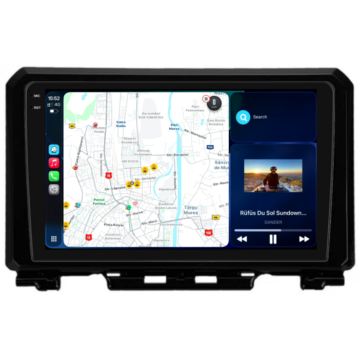 Navigatie Dedicata Suzuki Jimny (2018-2023), 9Inch, 4Gb Ram, 64Gb Stocare, Carplay [2]