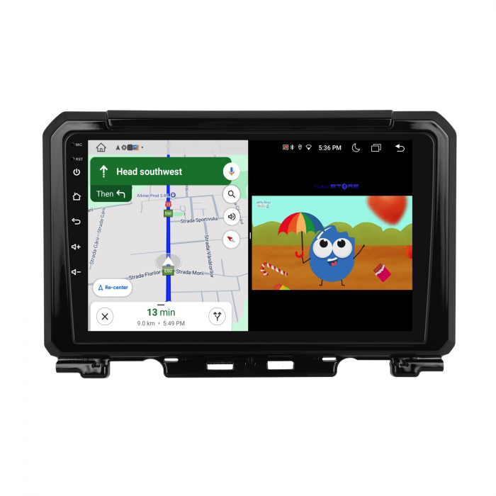 Navigatie Dedicata Suzuki Jimny (2018-2023), 9Inch, 4Gb Ram, 64Gb Stocare, Carplay [5]
